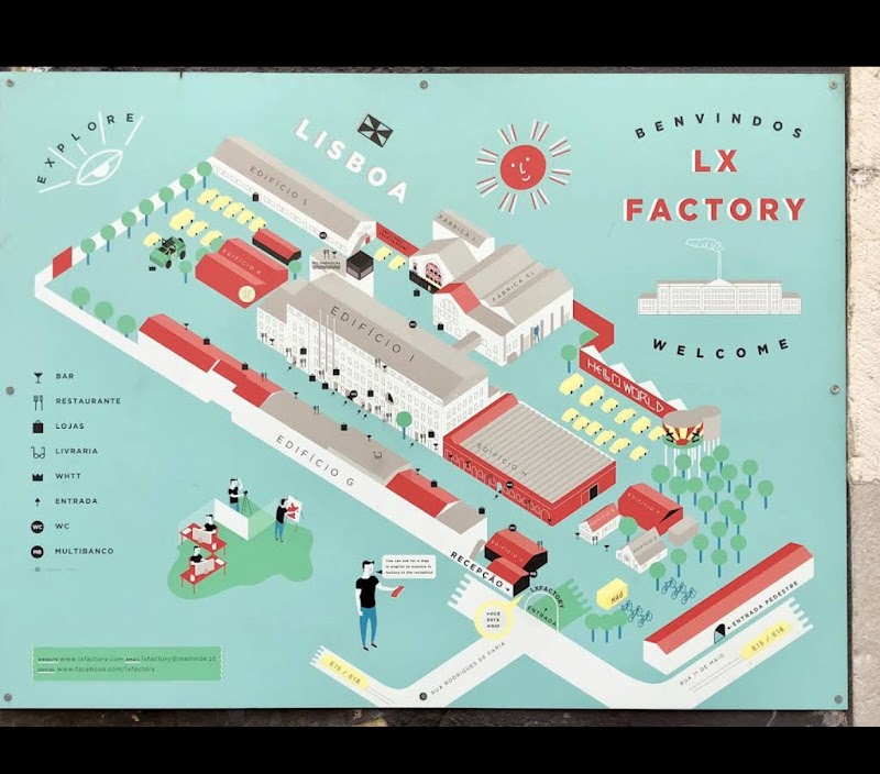 LX Factory in Alcântara, Lisbon