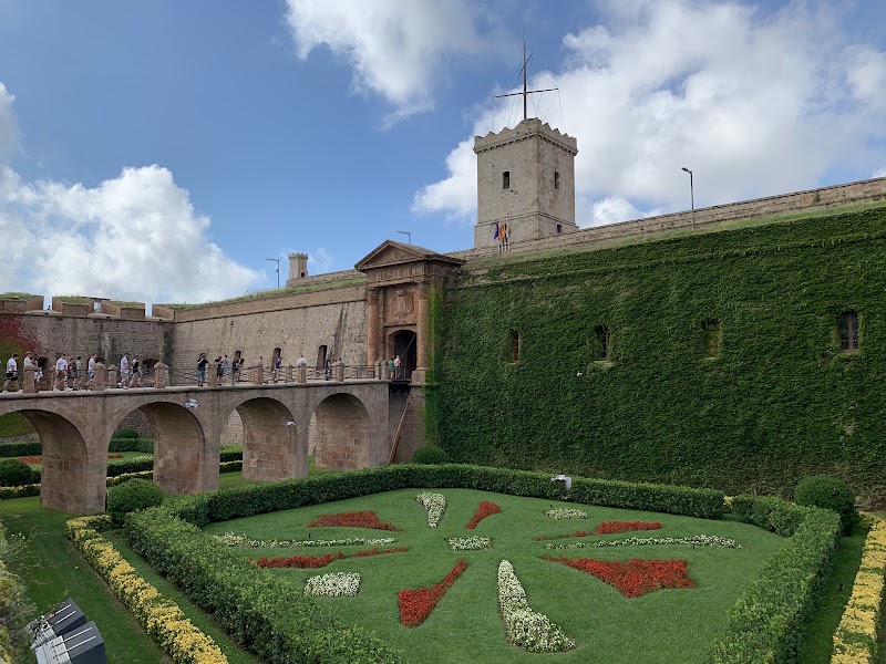 Montjuïc Castle in Sants-Montjuïc, Barcelona