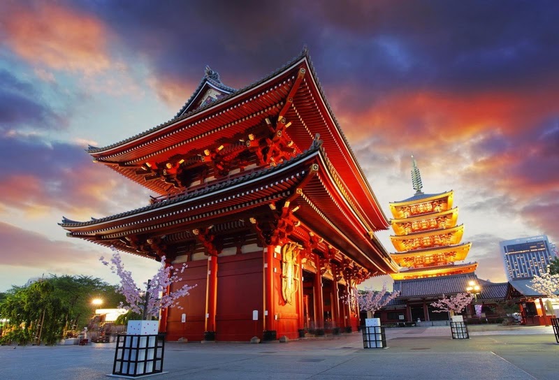Senso-ji Temple in Asakusa, Tokyo