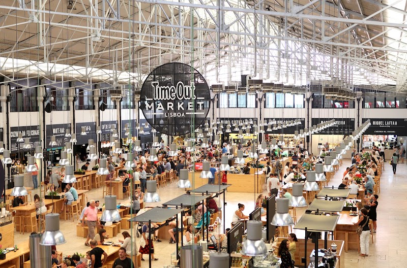 Time Out Market in Cais do Sodré, Lisbon