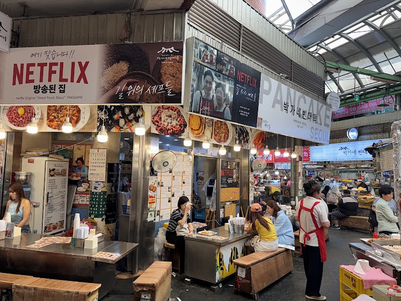 Gwangjang Market in Jongno, Seoul