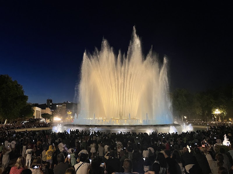 Magic Fountain in Sants-Montjuïc, Barcelona