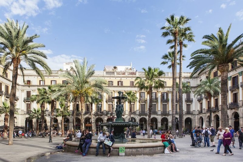 La Rambla in Ciutat Vella, Barcelona