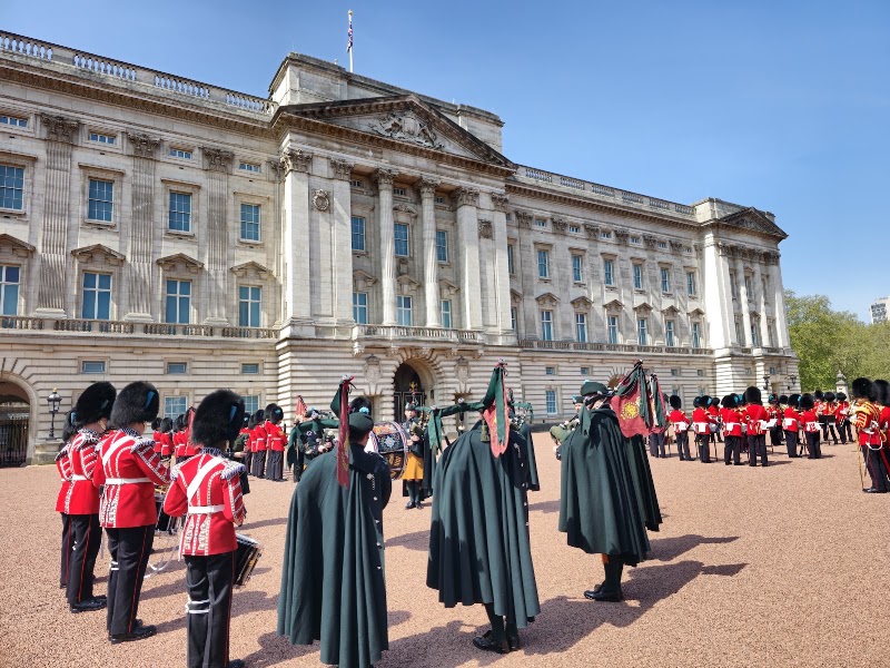 Buckingham Palace in Westminster, London